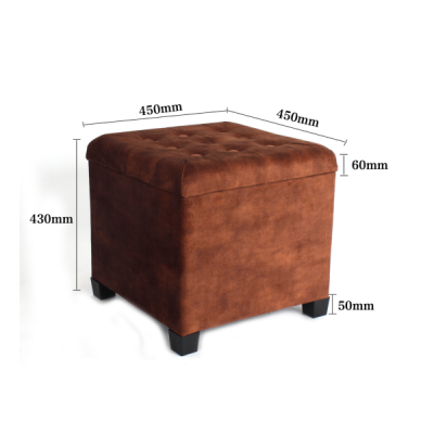 New flannelette square non-folding plastic foot pedal